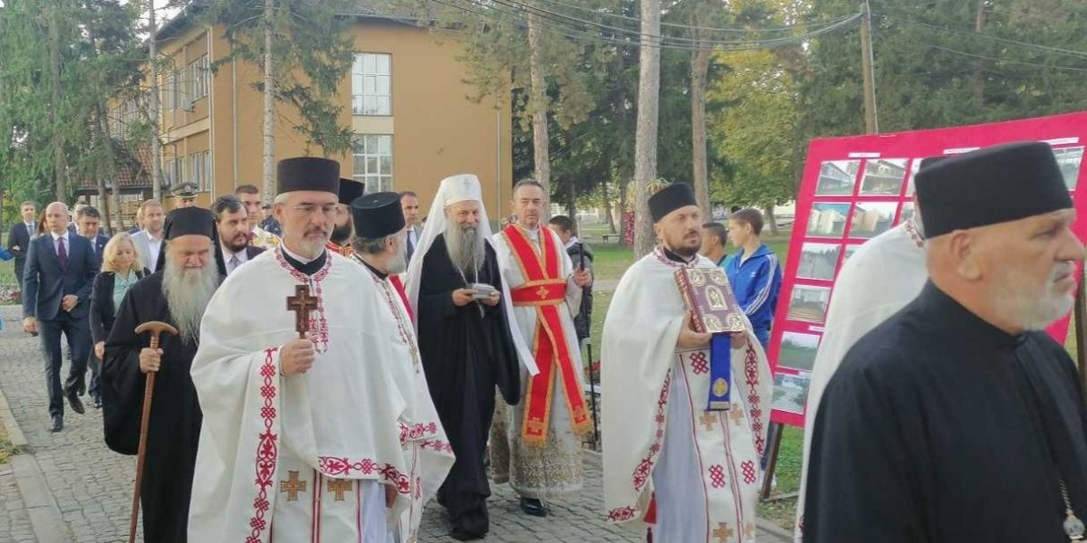 Patrijarh Porfirije osveštao crkvu koja se nalazi u okviru Vaspitno-popravnog doma u Kruševcu (FOTO)