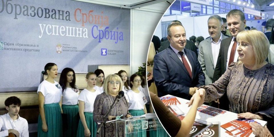 Obrazovanje u Srbiji dostupno na osam jezika! Ministarka Đukić-Dejanović otvorila Sajam obrazovanja i nastavnih sredstava! (FOTO/VIDEO)