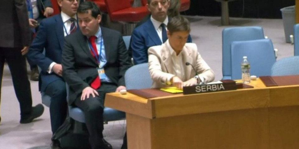 Sprovodi se sistematsko nasilje nad Srbima na KiM! Brnabić na sednici SB UN: Priština želi da Srbi odu, svedočimo kampanji tihog etničkog čišćenja