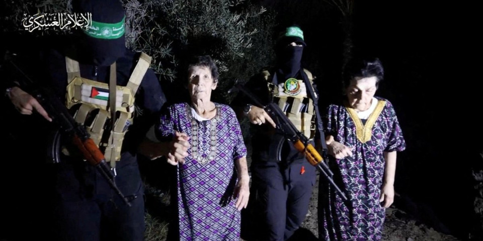 Dok su je izvodil iz jazbine Hamasa Jevrejka uradila šokantnu stvar, a njene reči...  (FOTO, VIDEO)