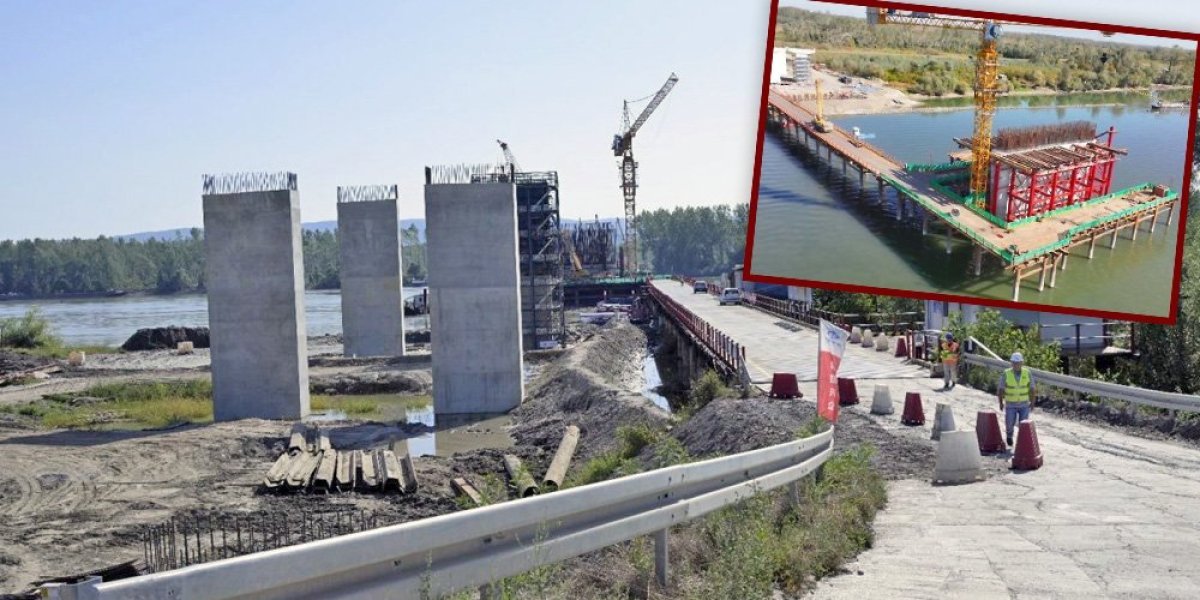 Ovaj most je deo budućeg "Fruškogorskog koridora": Izranja iz Dunava, dugačak skoro 2 kilometra, a spojiće Srem i Bačku