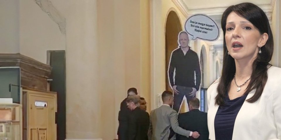 Dragan Đilas u rukama besne Marinike! Tepićka nasilno pokušava da uđe u Skupštinu - reagovalo obezbeđenje (VIDEO)