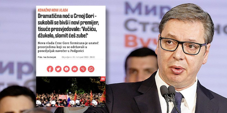 Hrvatski mediji i milogorci se urotili protiv Vučića, a to znači jedno: Boli ih uspešna i snažna Srbija!