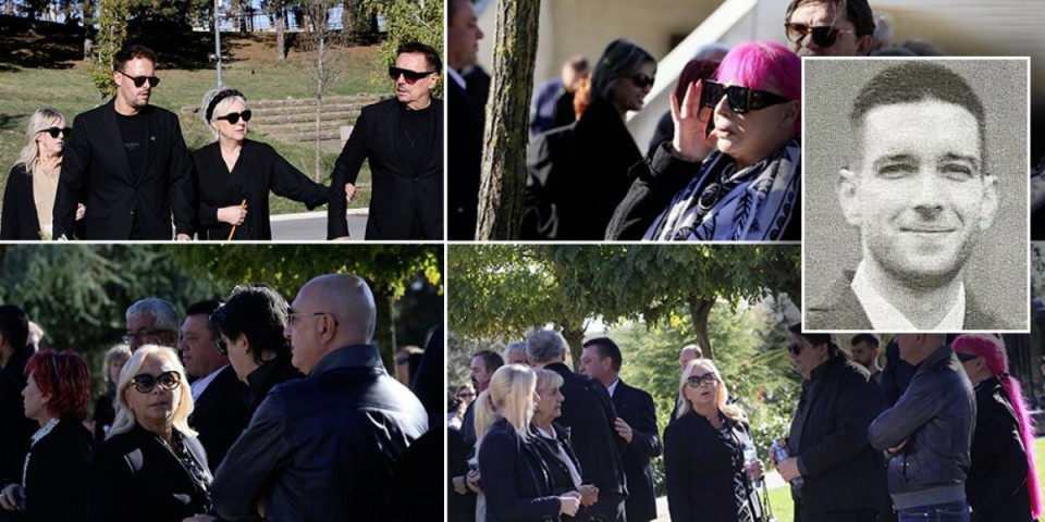 Estrada u suzama na sahrani sina Mirka Kodića! Njegov kum Keba stigao s porodiom, grobljem odzvanaju jauci (VIDEO)