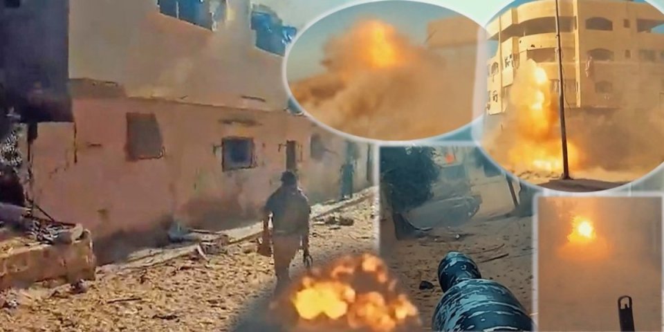 (VIDEO) Brutalne gradske borbe u Gazi! Hamas objavio snimke napada na izraelske trupe, rat se vodi za svaki metar!