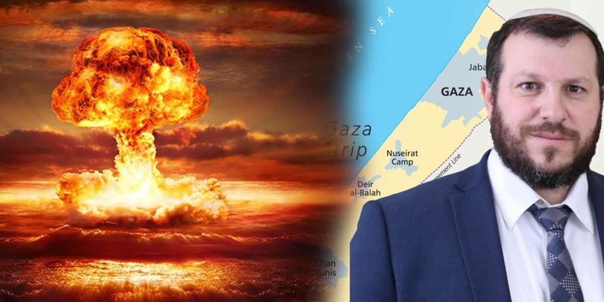 Uzbuna! Nuklearno razaranje preti Gazi! Izraelski ministar digao svet na noge, hitno se oglasio Netanjahu!