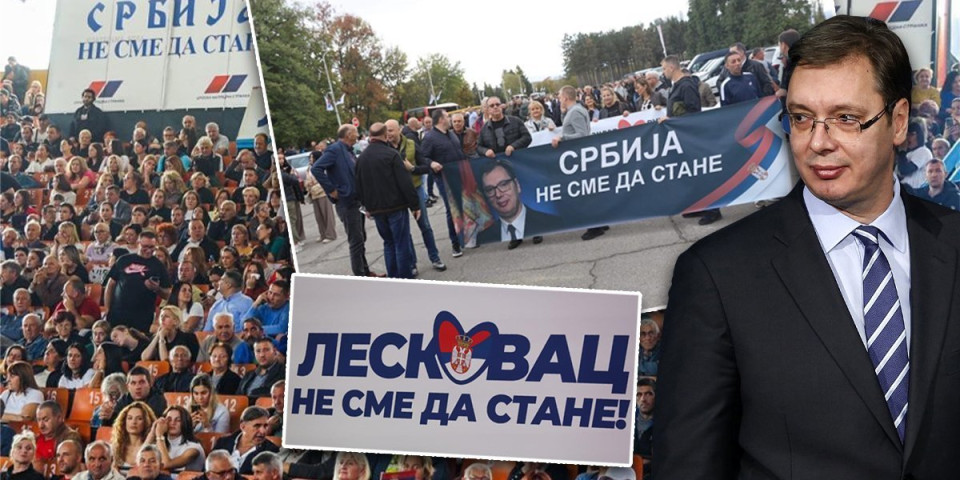Čini mi se da znam vašu dušu, koja je ista kao i moja! Vučić u Leskovcu: Ponosan sam što kampanju gotovo uvek počinjemo sa juga Srbije!