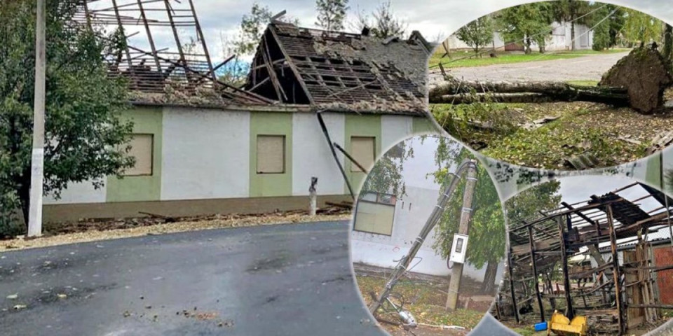 Uništene kuće, pokidana rasveta, polomljeno drveće! Nakon nevremena u Pivnicama - Apokaliptične scene! (FOTO/VIDEO)