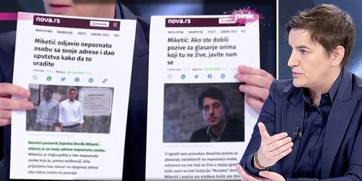 On se zaleteo, mislio je da niko neće da reaguje! Brnabić raskrinkala Miketićeve laži - premijerka pokazala krucijalne fotografije!