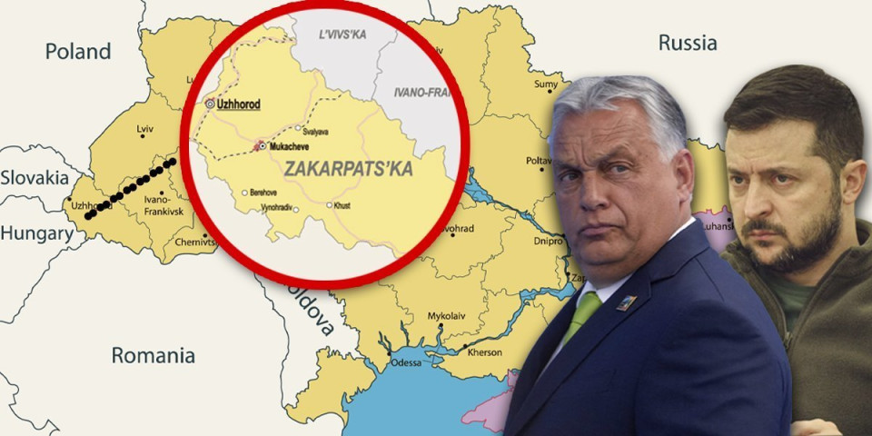 Orban jasan, Mađarska ne želi da ima granicu sa Rusijom! Ali, šta ako Zakarpatje otkači Kijev...