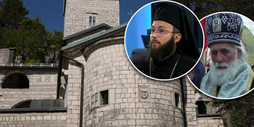 Lažni albanski sveštenik sa Mirašem provocirao pred Cetinjskim manastirom, pa sve objavio na Fejsbuku! (FOTO)