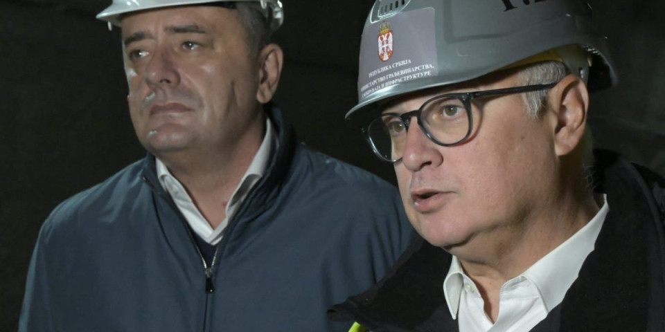 (FOTO) Vesić: Tunel Iriški venac biće najduži u Srbiji