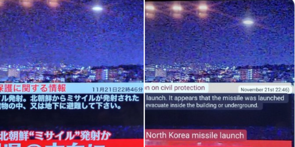 "Nađite zaklon!" Uzbuna u Japanu! Severna Koreja ispalila projektil?!