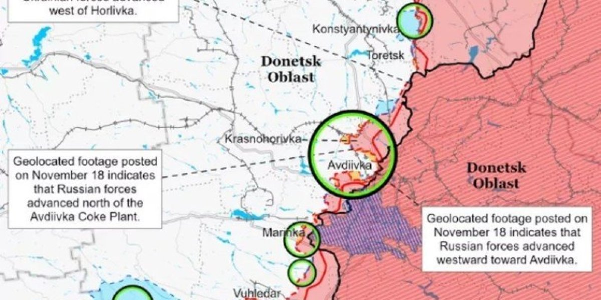 Ovakvo je trenutno stanje u Ukrajini! Objavljene najnovije ratne karte (FOTO)