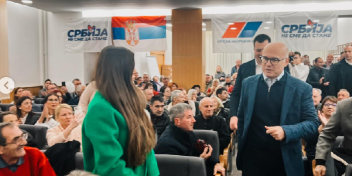 Srbija ne sme da stane! Vučević: Pred nama su vrlo teški i sudbonosni izbori, ali i vrlo jednostavni