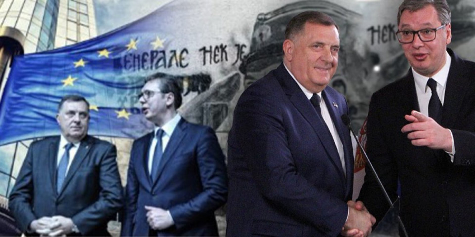 Vučić i Dodik na meti opozicionih medija! Krivi su jer ne smatraju da su Srbi genocidan narod!