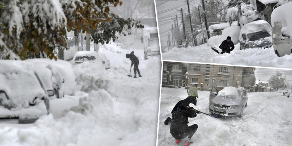 (FOTO/VIDEO) Snežna mećava odnela prve žrtve! Troje mrtvih u Bugarskoj i Moldaviji, olujni udari i do 100 km/h