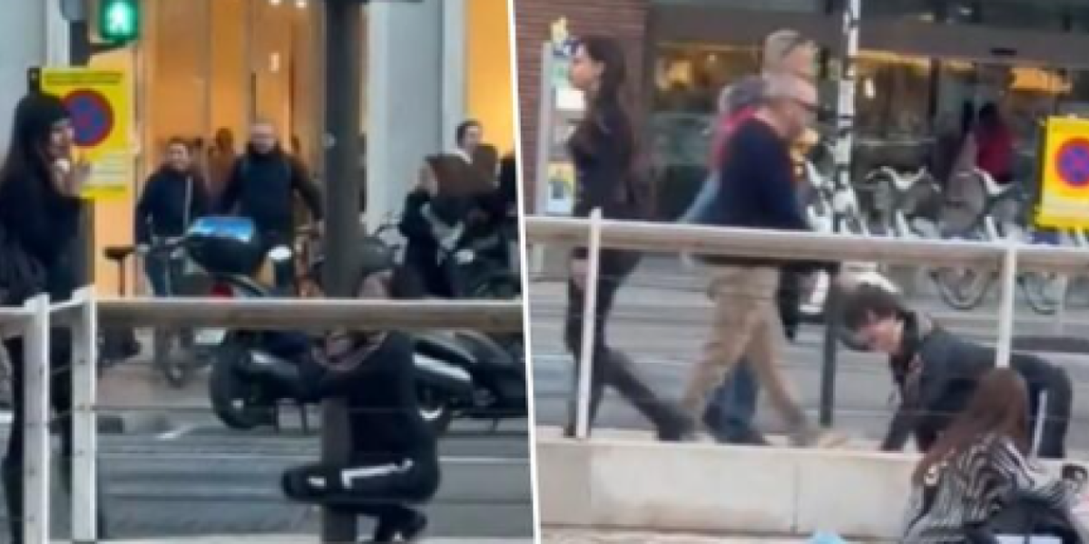 (VIDEO) Veće ludake niste videli! Devojka šeta mladića kao psa na povocu! Ono što je uradio banderi zgrozilo je sve!