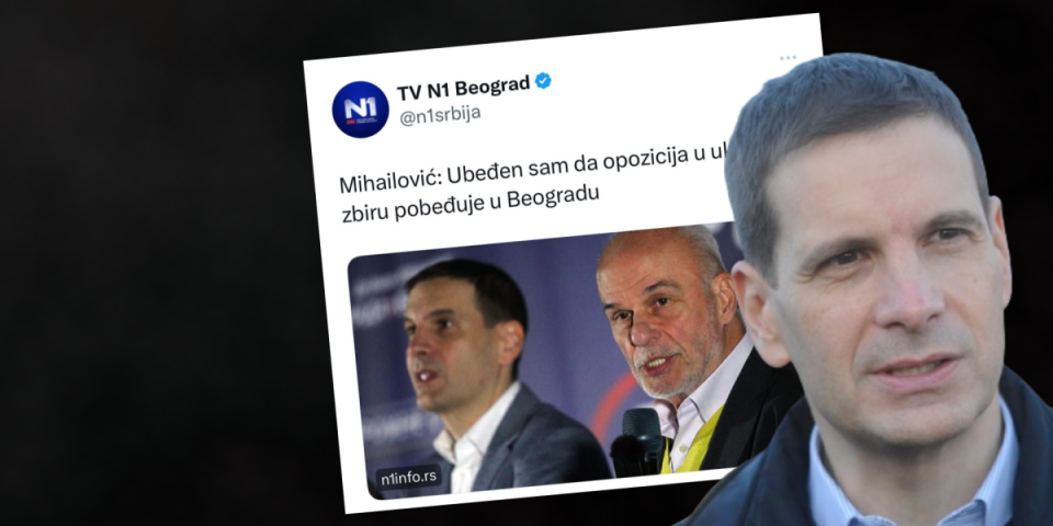 Miloš Jovanović poručuje: Marinika Tepić koja je Srbe proglasila za genocidan narod i ja pobeđujemo u Beogradu, formiramo vlast!