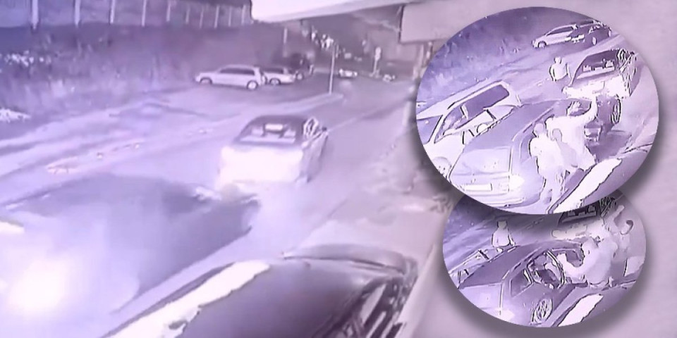 Užasne scene nasred puta u Novom Pazaru! Jezivi napad odigrao se pred ženom i detetom žrtve! (VIDEO)