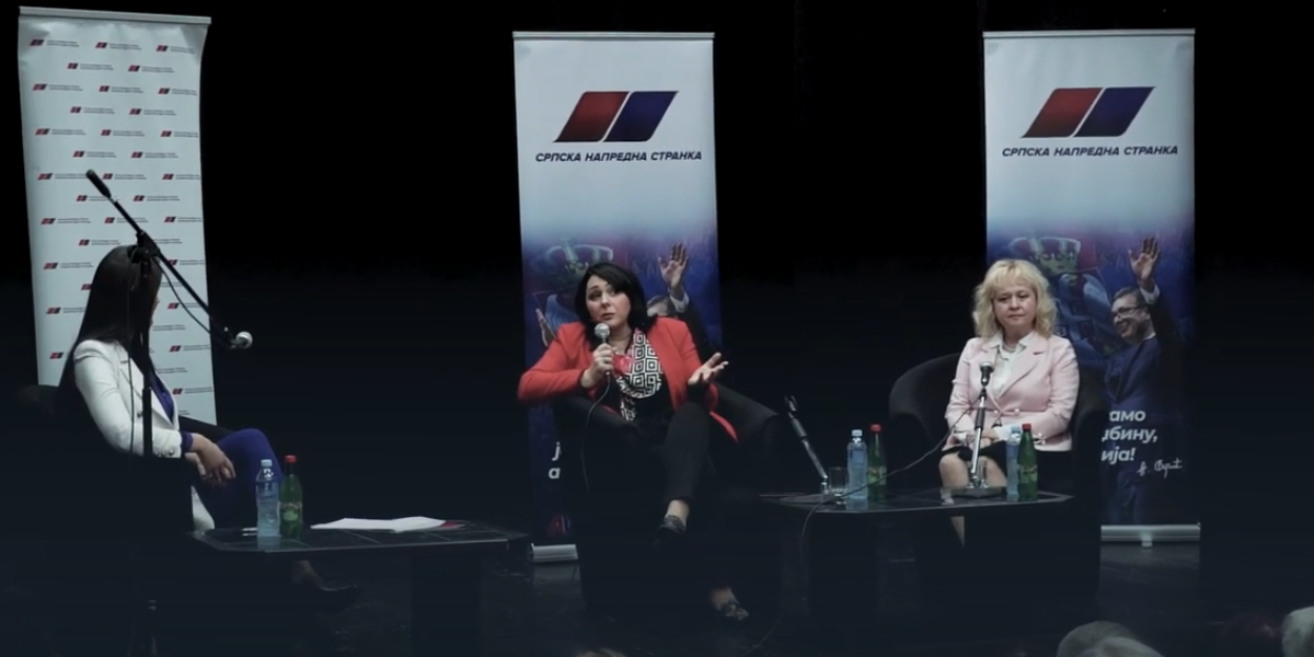 (VIDEO) Vujovićeva i Zdravkovićeva sa građanima Čukarice: Srbija ne sme da stane!