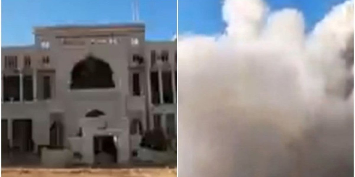Izrael digao u vazduh Palatu pravde u Gazi (VIDEO)