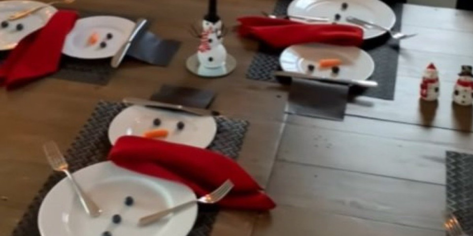 Sneško Belić na stolu za ručavanje! Uz ovakvu dekoraciju ćete još više uživati u svakom zalogaju (VIDEO)