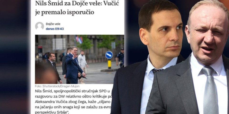 Nemci poručuju: Hoćemo na vlasti Đilasa, Mariniku, Boška i Miloša - Oni će da isporuče ono što Vučić neće!