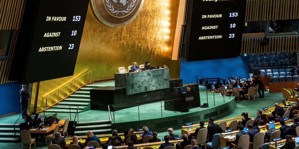 Hitno! GS UN usvojila rezoluciju o prekidu vatre u Gazi: Deset zemalja glasalo protiv