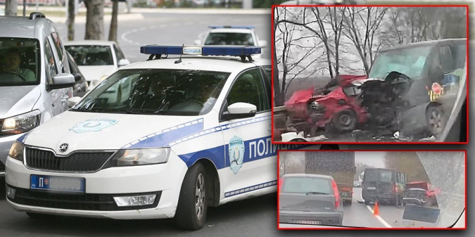 Uništen automobil nakon sudara sa kombijem: Jeziva saobraćajna nesreća na ulazu u Vrbas (VIDEO)