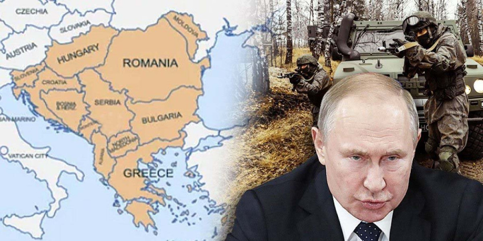 (FOTO) Opa! Osvanula nova mapa Balkana, i to u Avdejevki! Šta su Rusi ovim hteli da poruče?!