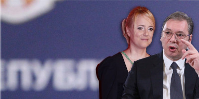 Predsednik Srbije Aleksandar Vučić odgovorio je na upadice i dobacivanja novinarki Šolakove N1 Žaklini Tatalović.