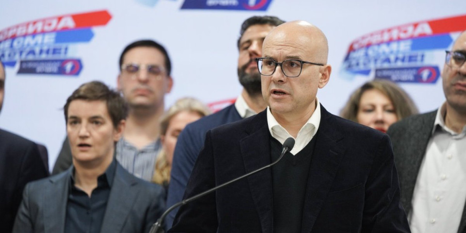 Vučević: Lista Srbija ne sme da stane imaće najmanje 128 mandata