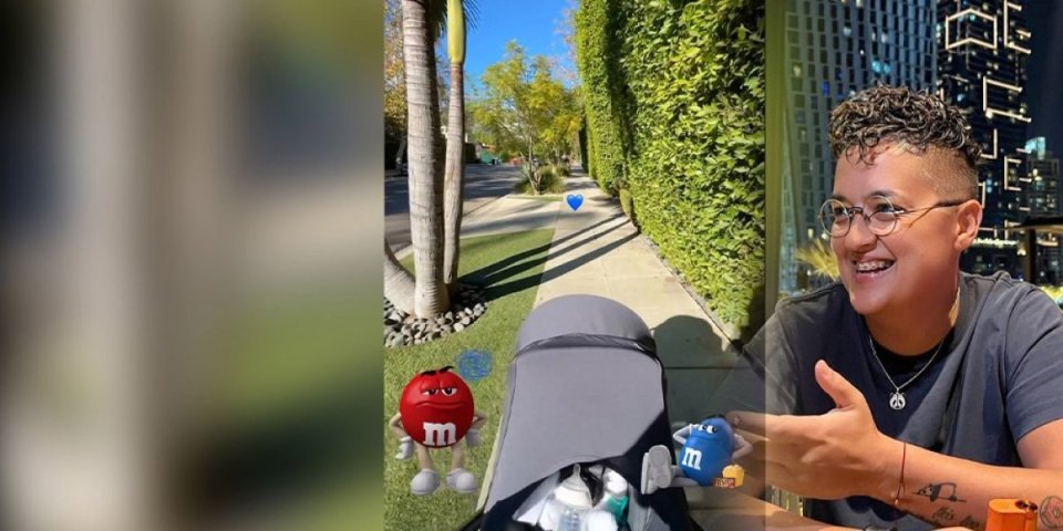 Marija izvela sina u prvu šetnju: Šerifovićeva sve snimila, uživa u Los Anđelesu (VIDEO)