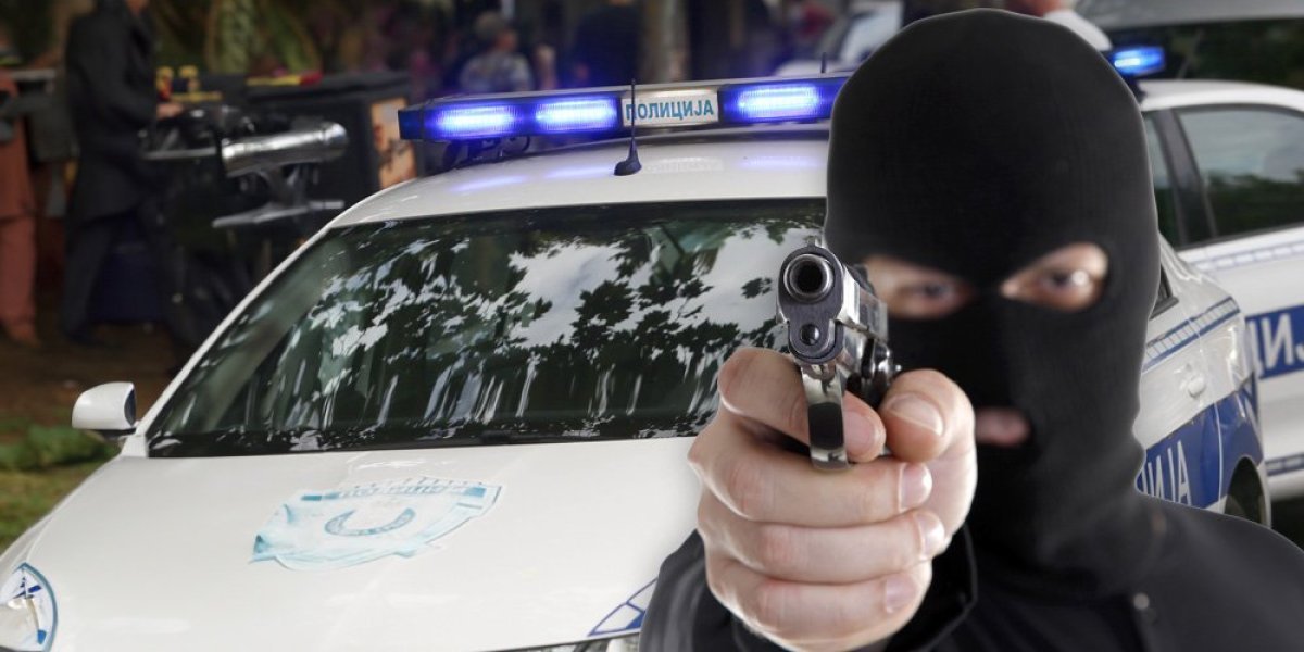 Snimak razbojništva u centru Beograda: Pištoljem maskiran ušetao u kladionicu