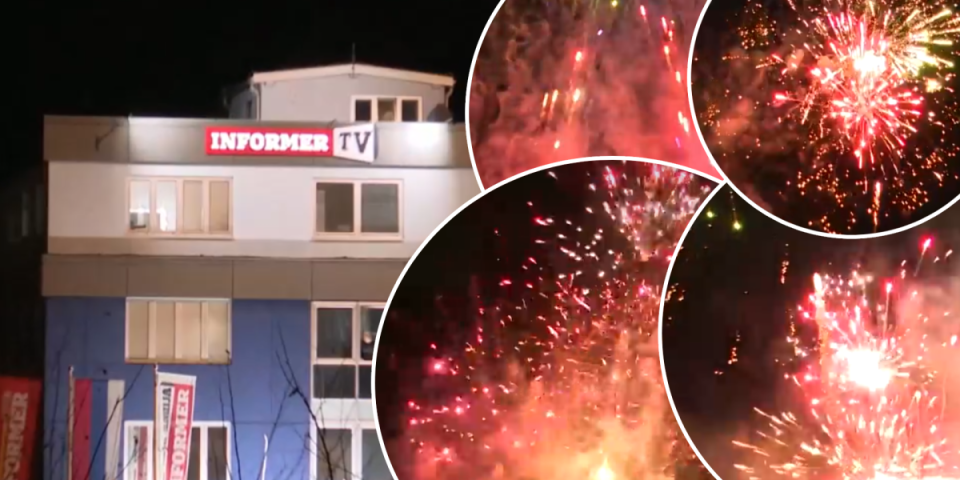 (VIDEO) Spektakularan snimak! Pogledajte kako je izgledao vatromet Informera snimljen dronom!