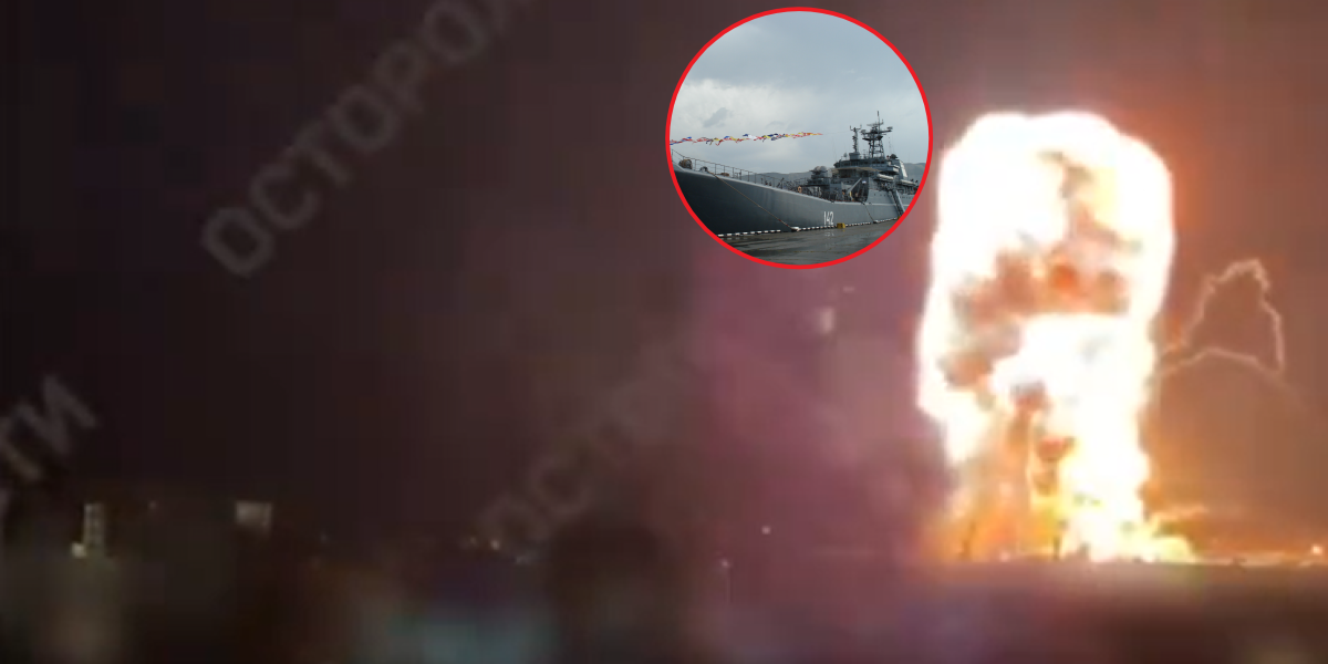 (VIDEO) Monstruozna eksplozija na Krimu, ruski brod razoren! Ukrajina javlja: Naneli smo strahovit udarac ruskoj floti!