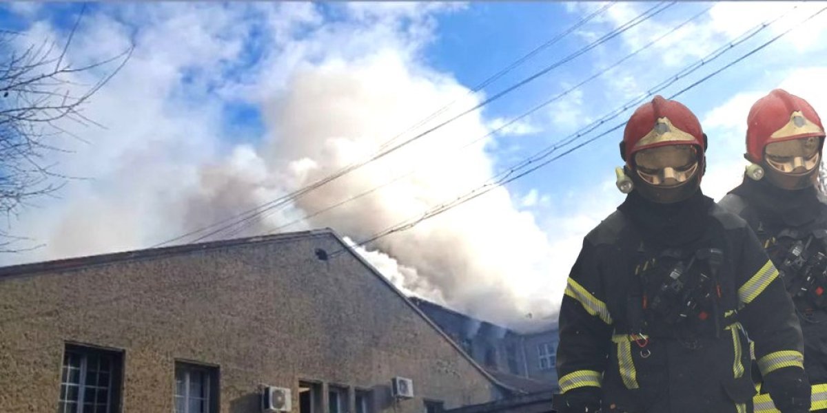 Veliki požar na Savskom vencu: Gori zgrada u Senjačkoj ulici