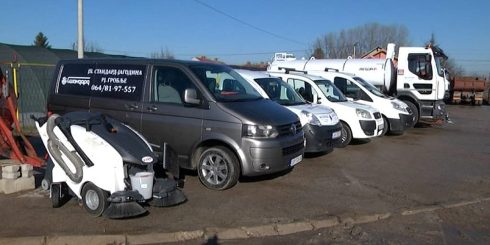 Jagodinsko komunalno preduzeće kupilo 7 vozila za potrebe grada