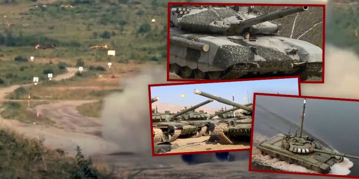 Dronovi im ne mogu ništa! Ruska vojska dobila "malo drugačije" tenkove T-90M i T-72 (VIDEO)