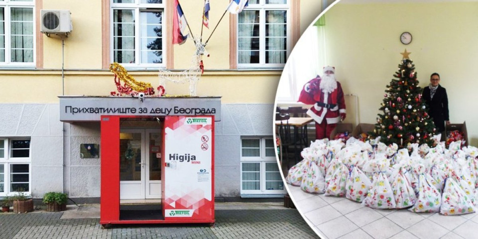 Zaposleni i osuđena lica u KPZ Padinska Skela poklonili novogodišnje paketiće Prihvatilištu za decu Beograda
