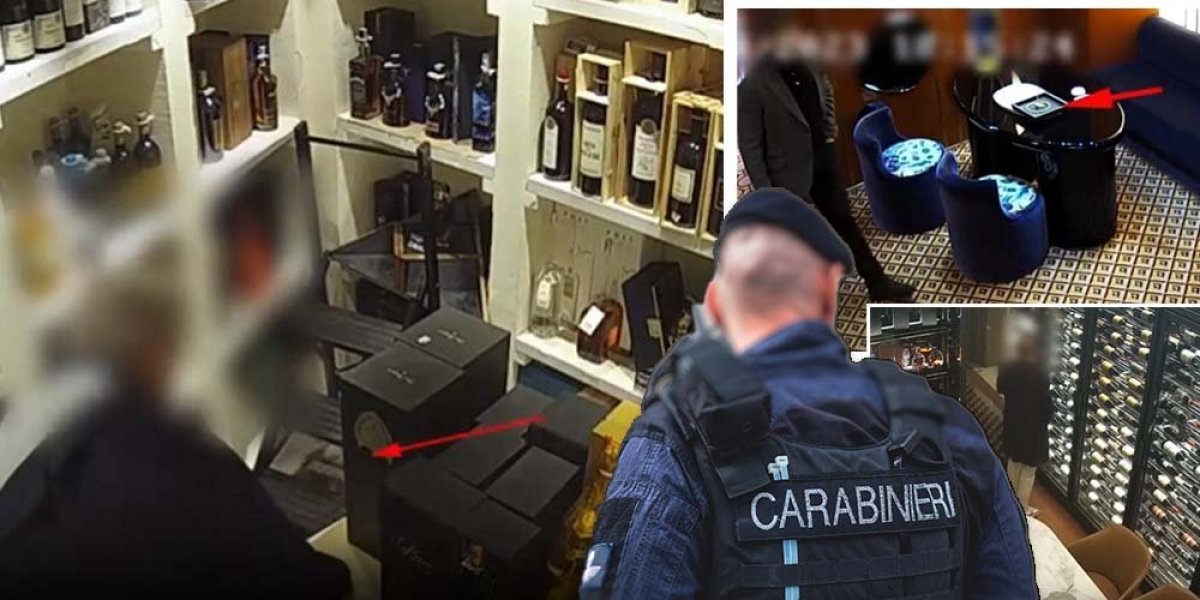 Srbi ukrali vino od 200.000 evra! Snimak skandalozne pljačke u Milanu - oteli i dragulje vredne četvrt miliona