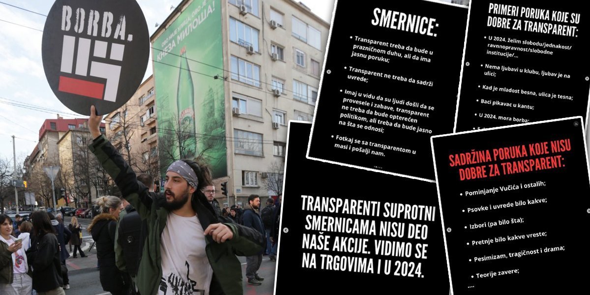 Skandal! Kvazi studenti pozivaju da se na večerašnjem dočeku Nove godine na trgovima nose transparenti! (FOTO)