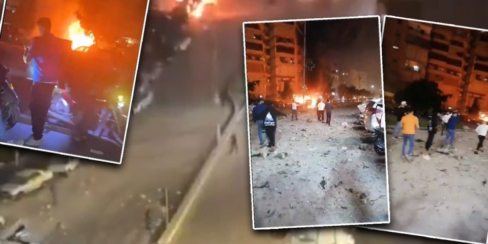 (VIDEO) Gori Liban! Razoran udar Izraela na Bejrut! Prestonica u plamenu, likvidiran krupan igrač sa Bliskog istoka!