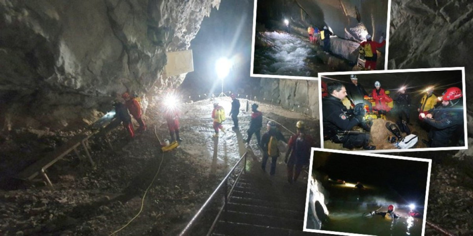 Slovenija na nogama, upravo počinje akcija spasavanja porodice i vodiča iz pećine Križna jama! (FOTO)