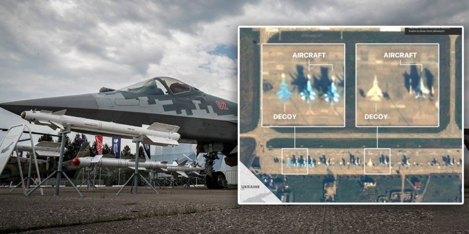 Procurilo iz ruske vazdušne baze! Satelit otkrio novu PVO taktiku stvorenu da zbuni Ukrajince (FOTO)