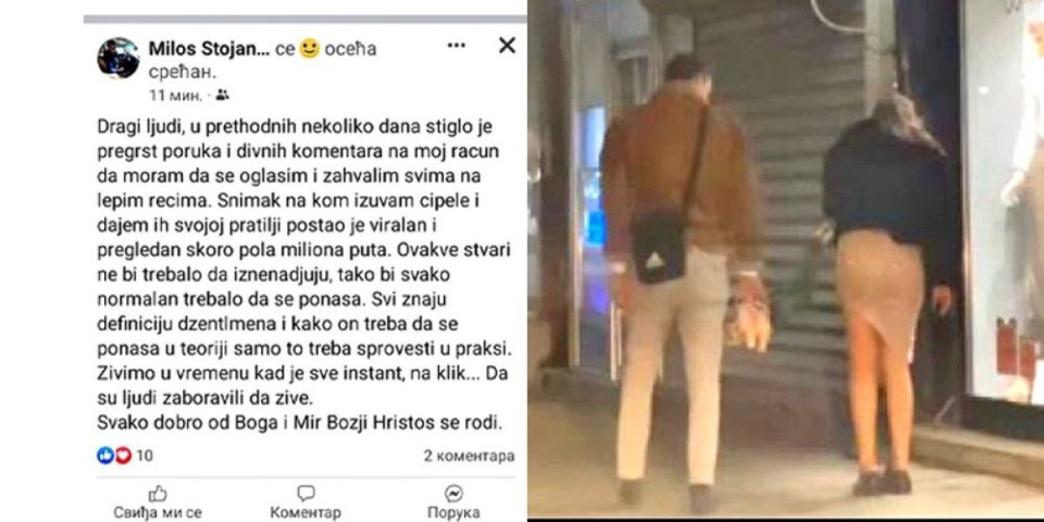 ( VIDEO) Oglasio se junak novogodišnje noći u Leskovcu! Pobedio bi na izboru za džentlmena godine! Miloš "izuva iz cipela"!