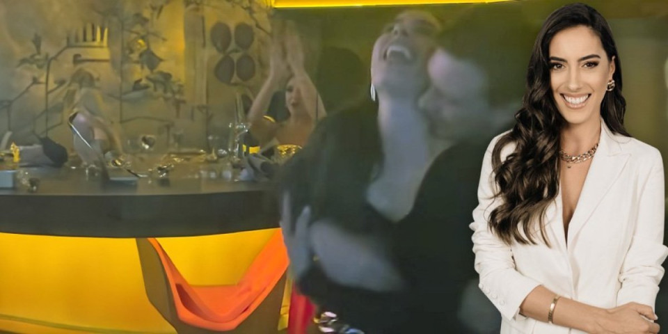 Voditeljka u zanosu! Marija Egelja u zagrljaju supruga, potpuno zaboravili da su u klubu (VIDEO)