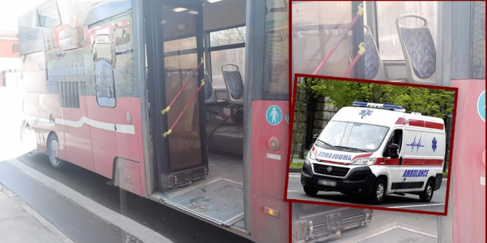 Muškarca udarila vrata autobusa! Bizarna nezgoda u Beogradu
