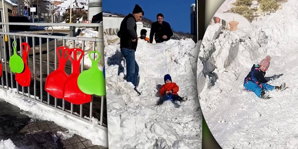 Snegom dušu greju! Potez komunalaca istopio i najhladnija srca (FOTO/VIDEO)